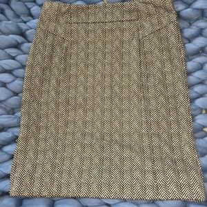 Michael Kors White/Black Skirt